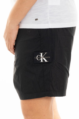 CALVIN KLEIN JEANS BERMUDA IN FELPA NYLON J325143 BEH