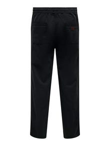 ONLY&amp;SONS SINUS FLARED PANTS MEN'S PANTS 22030239 BLK