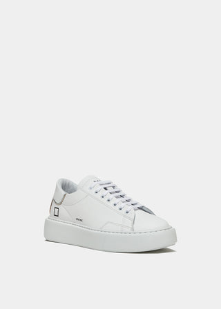 DATE SNEAKER SFERA CALF WHITE DONNA W997-SF-CA-WH