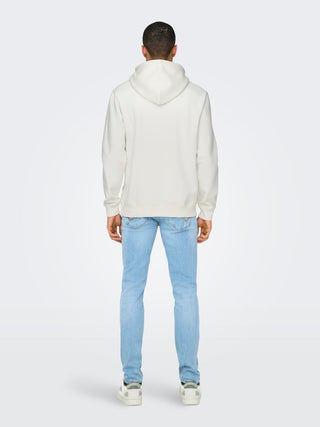 ONLY&amp;SONS CONNOR HOODIE MEN 22029225 CLD