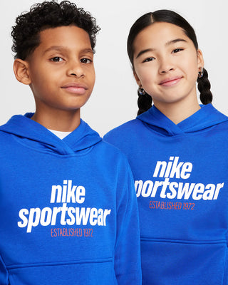 NIKE FELPA GIROCOLLO CLUB IN FLEECE CON LOGO JR HM6874 480