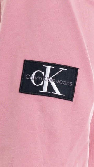 CALVIN KLEIN JEANS FELPA GIROCOLLO CON LOGO SU MANICA UOMO J323426 VLG