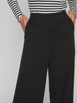 VILA PANTALONE VARONE DONNA 14087407 BLK