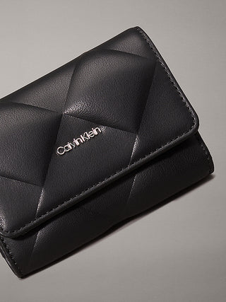 CALVIN KLEIN DIAMOND QUILT SMALL WOMEN'S WALLET K612898 BEH