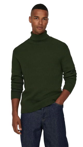 ONLY&amp;SONS PHIL HIGH NECK SWEATER MEN 22023202 RSN