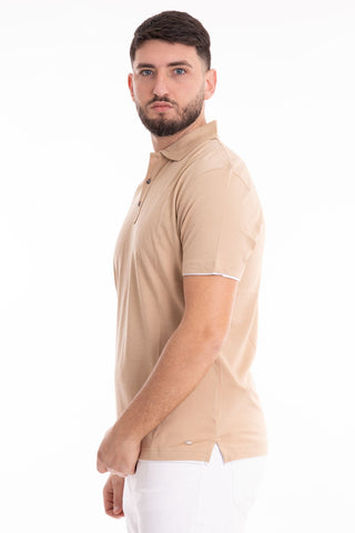 MARKUP SHORT SLEEVE POLO SHIRT IN JERSEY WITH CONTRASTS MK691018 CRD