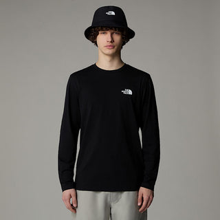 THE NORTH FACE T-SHIRT MANICA LUNGA CON LOGO UOMO NF0A87QNJK3