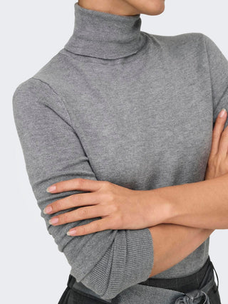 WOMEN'S ONLY BODY ESTHER LONG SLEEVE (LIGHT GRAY MELANGE) 15183772 LGM