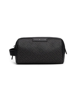 TOMMY HILFIGER POCHETTE MONOGRAM MED WASHBAG AM12784 BDS