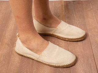 LORD PARTENOPEI ESPADRILLES IN CANVAS ESPAD24 WHITE