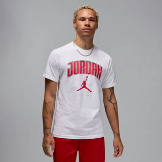 NIKE JORDAN T-SHIRT CON LOGO JORDAN UOMO HQ0009 100