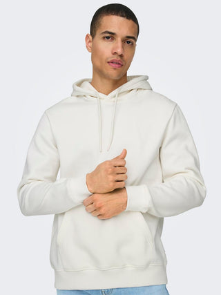 ONLY&amp;SONS CONNOR HOODIE MEN 22029225 CLD