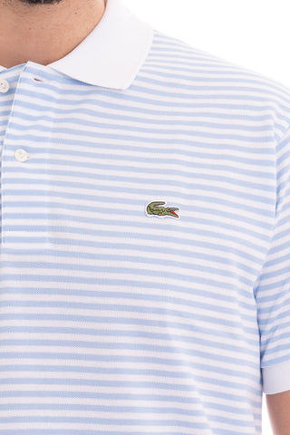 LACOSTE POLO DI COTONE A RIGHE ORIGINAL UOMO PH9753 F6Z