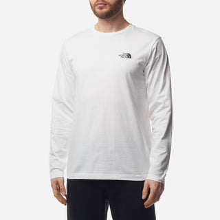 THE NORTH FACE MEN'S LOGO LONG SLEEVE T-SHIRT NF0A87QNFN4