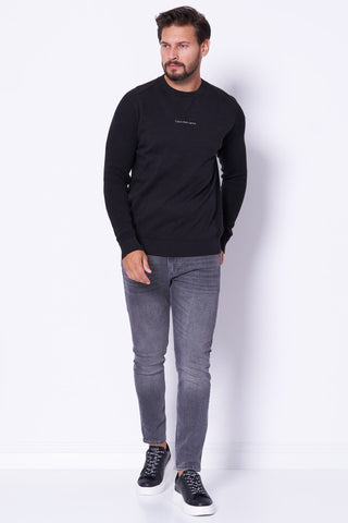 CALVIN KLEIN JEANS CREW NECK SWEATSHIRT WITH LOGO J325671 0GM