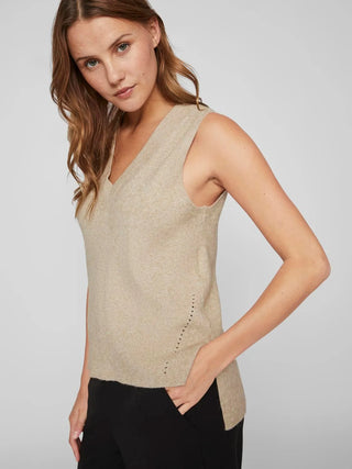 VILA V-NECK SWEATER WOMEN 14067804 NTM