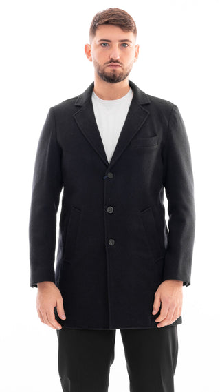 FIFTIETH CAPPOTTO UOMO BOB BLU