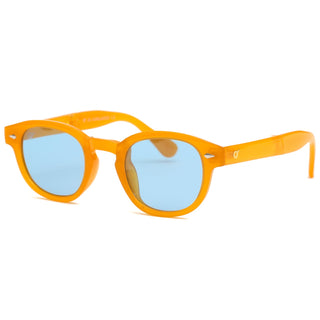 OS SUNGLASSES BERLIN FOLDING HONEY BLUE SMOKE LENS OS107-2-C04