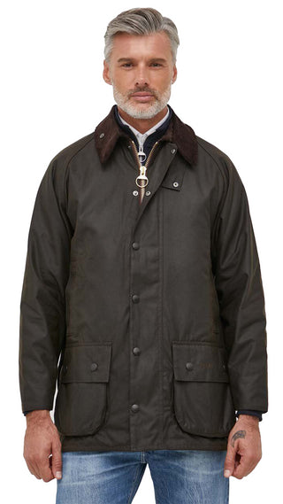 BARBOUR M CLASSIC BEAUFORT WAX JACKET COTTON OUT MWX0002 OL71