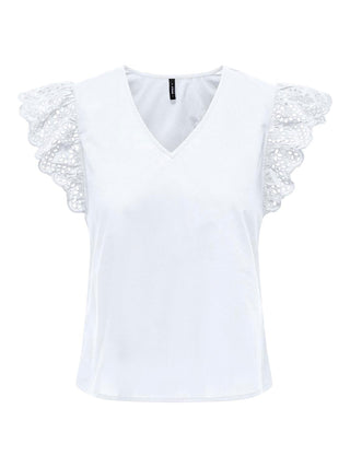 ONLY T-SHIRT LOU MANICA CORTA DONNA 15313171 BGW