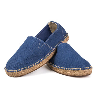 LORD PARTENOPEI ESPADRILLES IN CANVAS ESPAD24 BLUE