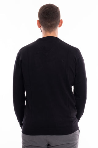 MARKUP MEN'S V-NECK SWEATER MK20011 BLACK