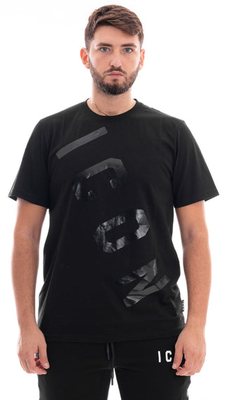 ICON T-SHIRT MEZZA MANICA UOMO IU9014T NER