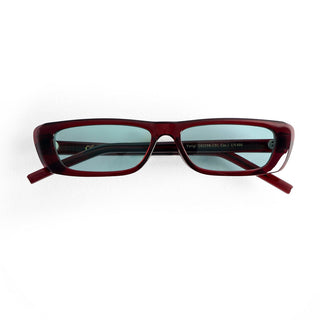 OS SUNGLASSES PARIS WINE SUNGLASSES WITH BLUE LENS OS2058-C01