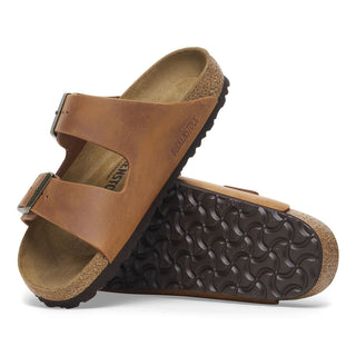 BIRKENSTOCK ARIZONA OILED LEATHER SANDAL WOMEN 1028401