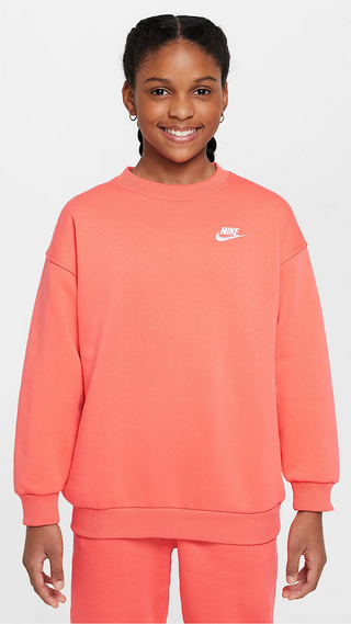 NIKE FELPA CLUB IN FLEECE CON LOGO JR FD2923 814