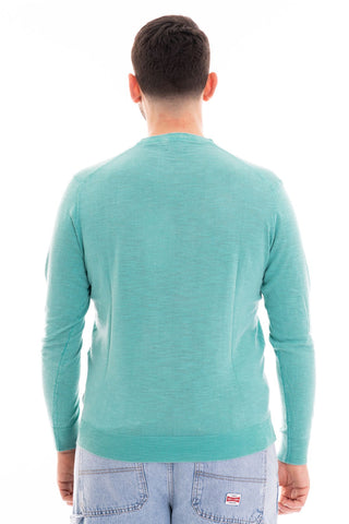 MARKUP ROUND NECK LONG SLEEVE T-SHIRT IN COTTON MK10006 VDA