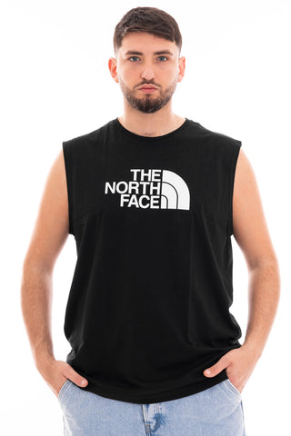 THE NORTH FACE MEN'S EASY TANK LOGOWEAR T-SHIRT WITH SLEEVES NF0A87R2JK3