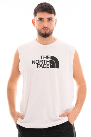 THE NORTH FACE MEN'S EASY TANK LOGOWEAR T-SHIRT WITH SLEEVES NF0A87R2QLI