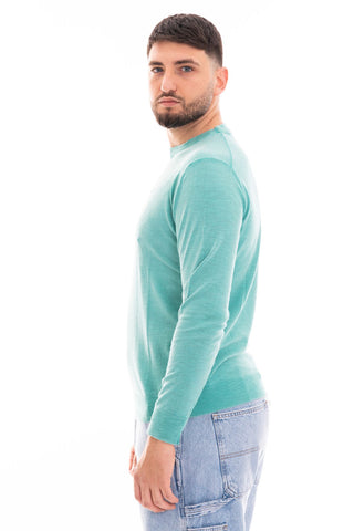 MARKUP ROUND NECK LONG SLEEVE T-SHIRT IN COTTON MK10006 VDA