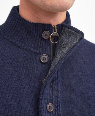 BARBOUR MEN'S HALF ZIP SWEATER MKN0585 NY91