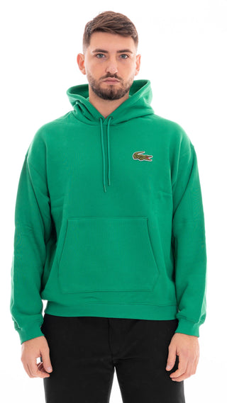 LACOSTE FELPA CON CAPPUCCIO BIG LOGO UOMO SH2754 LDM