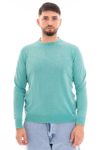 MARKUP ROUND NECK LONG SLEEVE T-SHIRT IN COTTON MK10006 VDA