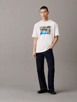 CALVIN KLEIN JEANS PRINTED SHORT SLEEVE T-SHIRT MEN J326861 YBI