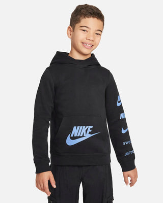 NIKE FELPA NSW SI FLEECE PO HOODIE JR FN7724 010