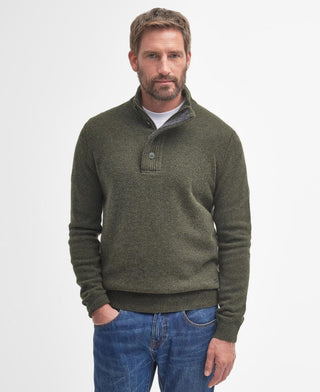 BARBOUR MEN'S HALF ZIP SWEATER MKN0585 GN73