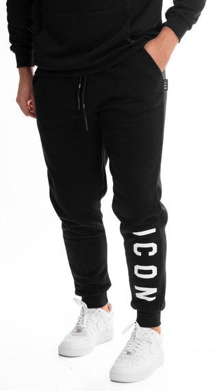 ICON PANTALONE CON LOGO GRANDE UOMO IU9024P NRP