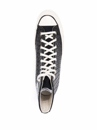 CONVERSE CHUCK 70 IN PELLE INTRECCIATA ALTA 172338C