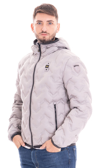 BLAUER PIER DOWN JACKET WITH HOOD MEN BLUC03125 006952 915