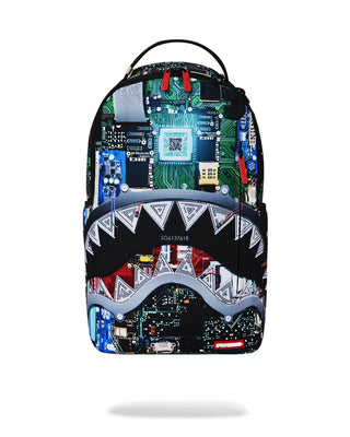 SPRAYGROUND ZAINO MOTHER BOARD CON LOGO ICONICO B4017