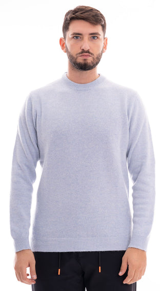 WOOL&CO MAGLIONE GIROCOLLO RASATO 4080 0020