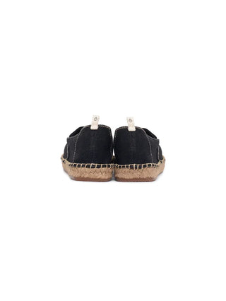 LORD PARTENOPEI CANVAS ESPADRILLES ESPAD24 BLACK