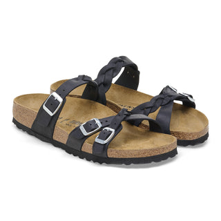 BIRKENSTOCK SANDALI FRANCA BRAIDED OILED LEATHER 1026334