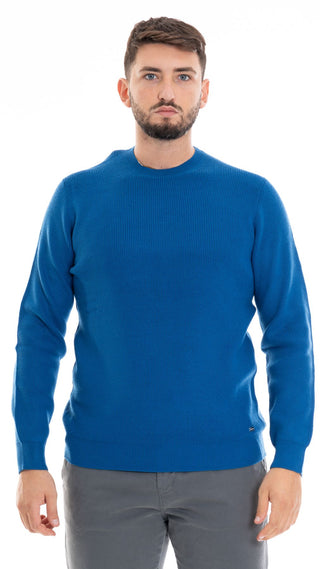 MARKUP MAGLIONE GIROCOLLO IN COSTA INGLESE UOMO MK790029 BLT