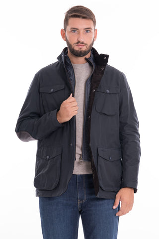 BARBOUR M OGSTON WAX JACKET COTTON OUT MWX0700 NY51