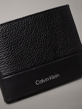 CALVIN KLEIN MEN'S WALLET AND KEY RING SET K512394 BEH